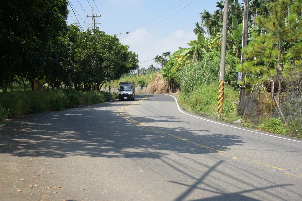 大庄路將截彎取直　提升行車安全。(記者陳金泉翻攝)